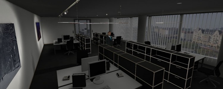 interaktiver showroom - Büro / office 