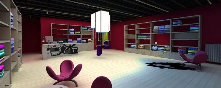 interaktiver showroom - shop