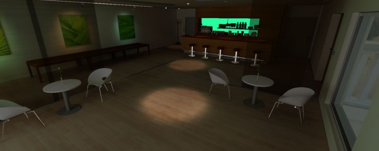 interaktiver showroom - restaurant